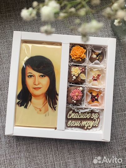 Обучение шоколадным портретам