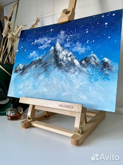 Картина акрилом на холсте