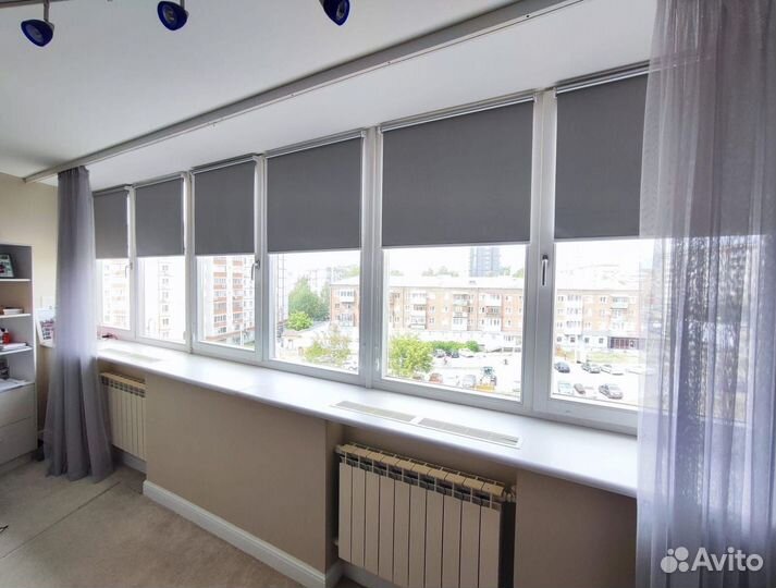 Рулонные шторы и жалюзи