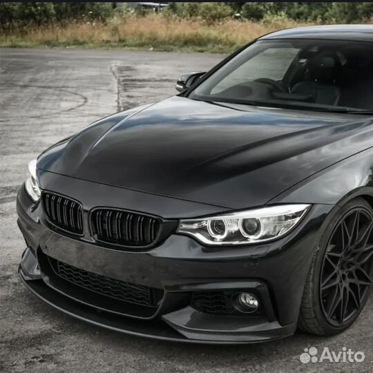 Сплиттер на bmw 3 f30 f31