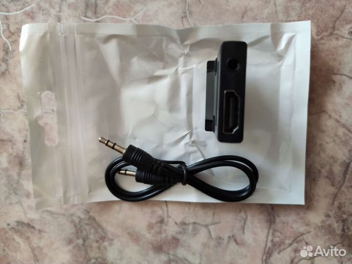 Переходник с hdmi на vga со звуком