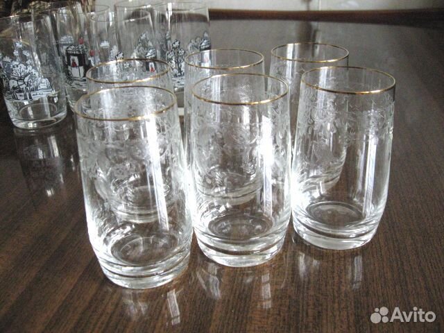 Два новых набора стаканов времён СССР