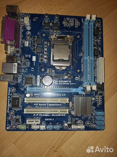 Материнская плата 1155 с процессором