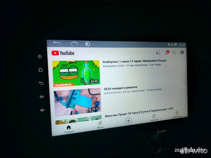 Магнитола android Веста