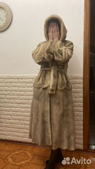 Шуба норковая 48 50 трансформер