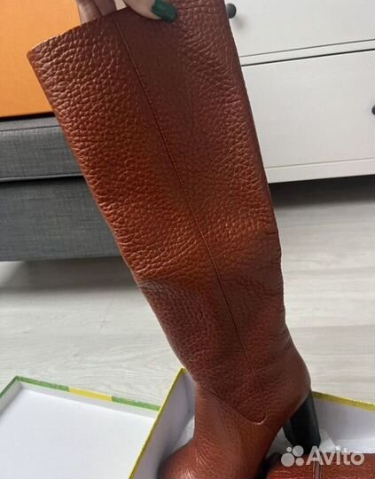 Сапоги зимние евро натуральная кожа 38