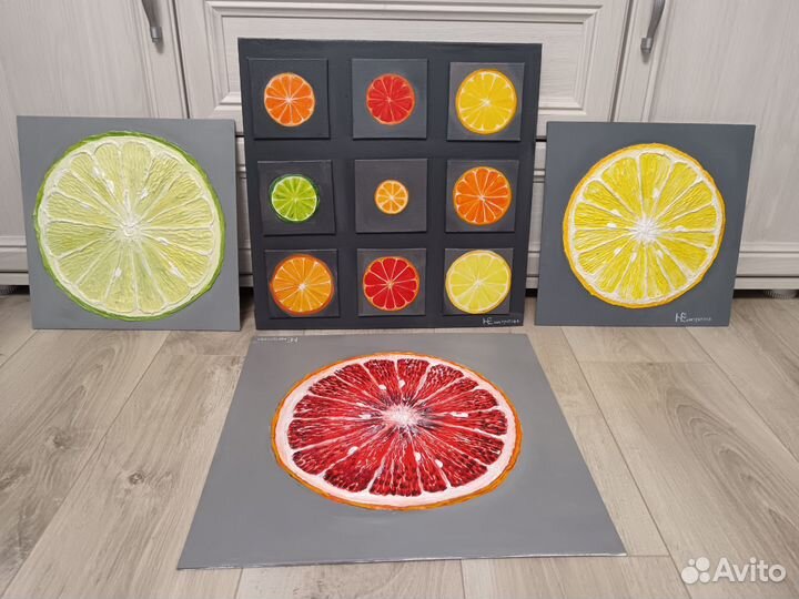 Интерьерная картина текстурная