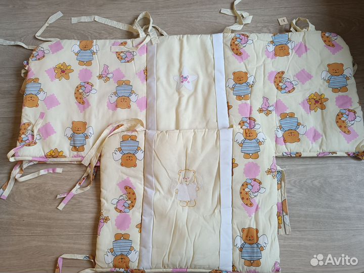 Бортики в детский кроватку и Балдахин