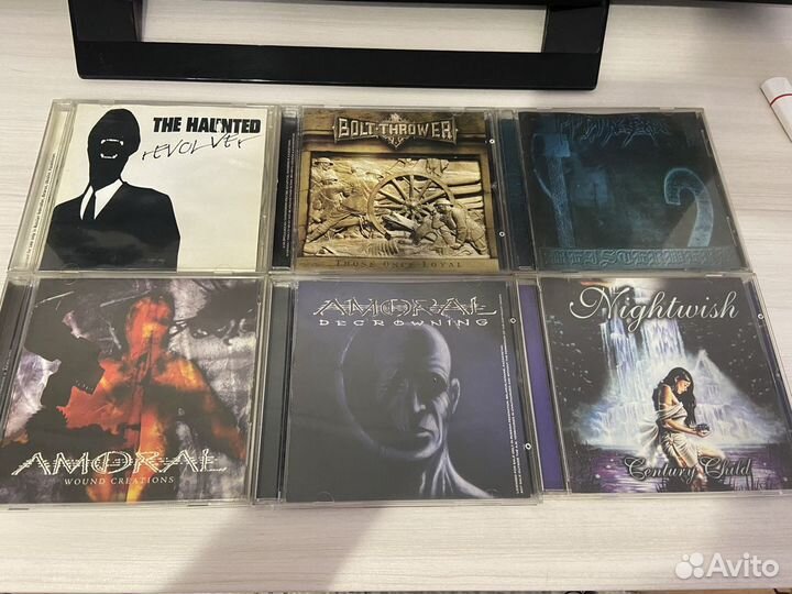Музыкальные cd диски (black, death metal)