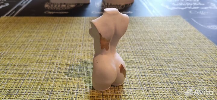 Статуэтка Женское тело. Арома камень. Свеча аромат