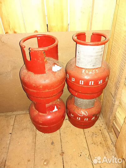 Газовый баллон 5 литров б/у