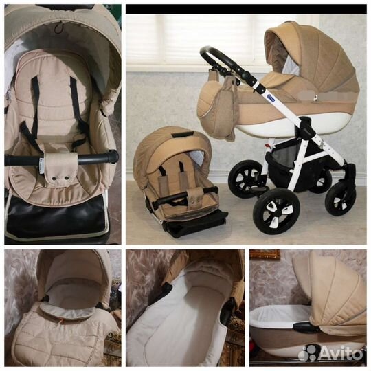 Коляска 2 в 1 adamex