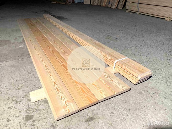 Планкен скошенный лиственница