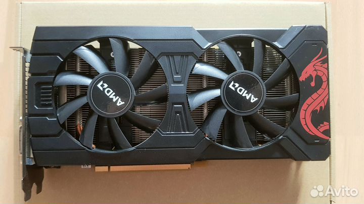 Видеокарта PowerColor axrx 470 4GB