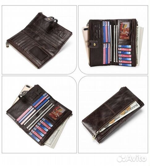 Кошелёк из натуральной кожи