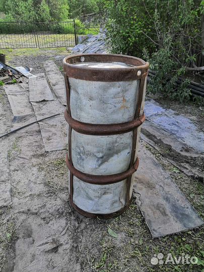 Бочка алюминиевая бу