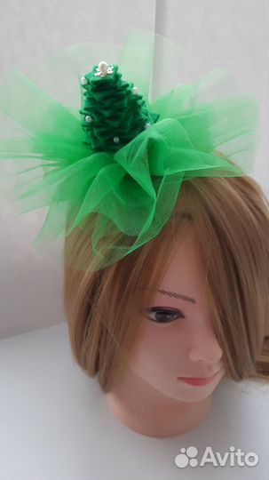 Ободоки и заколка елка