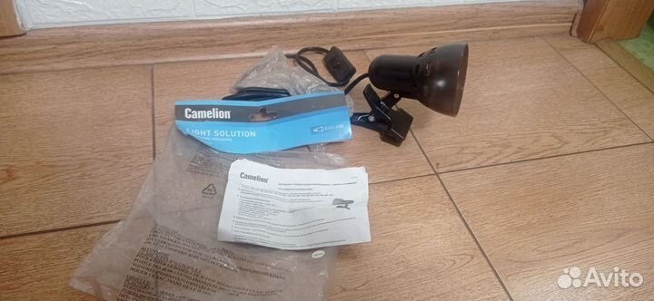 Лампа на прищепке