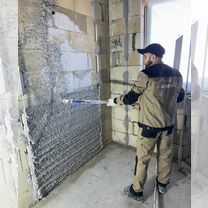 Машинная штукатурка, Рязань