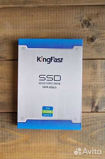 Продаю SSD диски KingFast F10 SATA3 512GB
