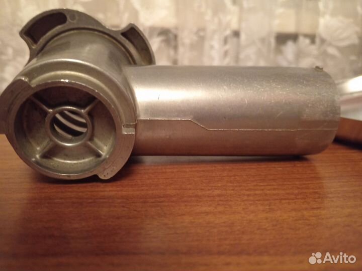 Корпус для шнека с гайкой мясорубки Мулинекс