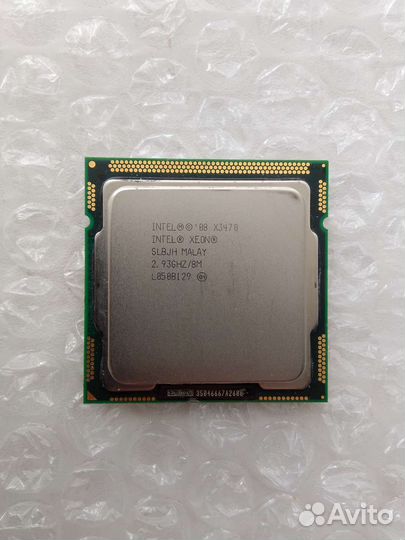Процессор Intel Xeon x3470 4 ядра 8 потоков 1156