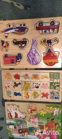 Развивающие игрушки пакетом