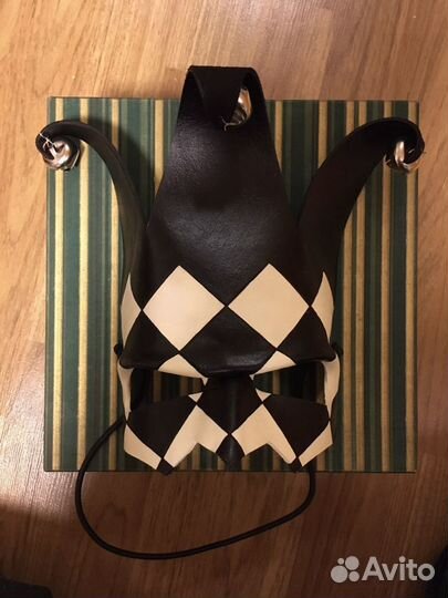 Маскарадная кожаная маска