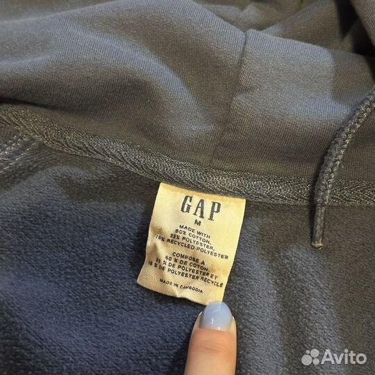 Gap кофта худи на молнии