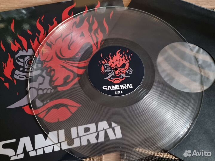 Винил группы Samurai (Cyberpunk 2077)