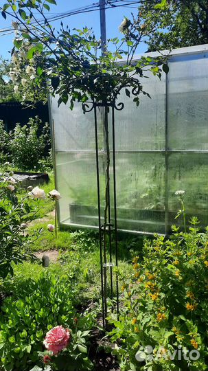 Опора для цветов уличная