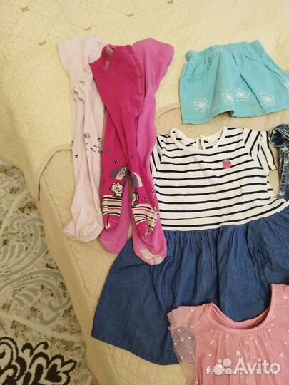 Детские вещи на девочку пакетом