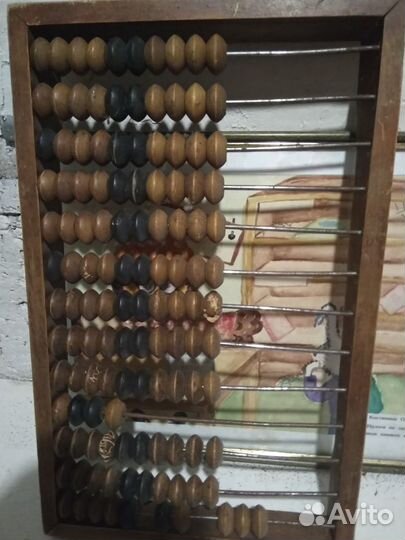 Счеты деревянные канцелярия СССР