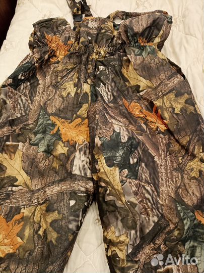 Полукомбинезон зимний, камуфлированный, 64размер