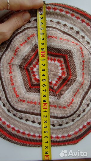 Комплект беретка и шарф женские