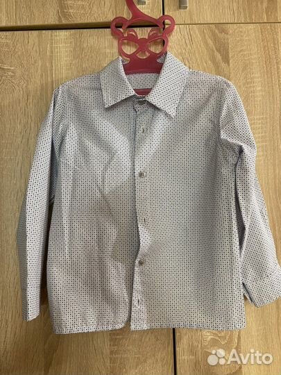 Рубашки разные на мальчика 110-116