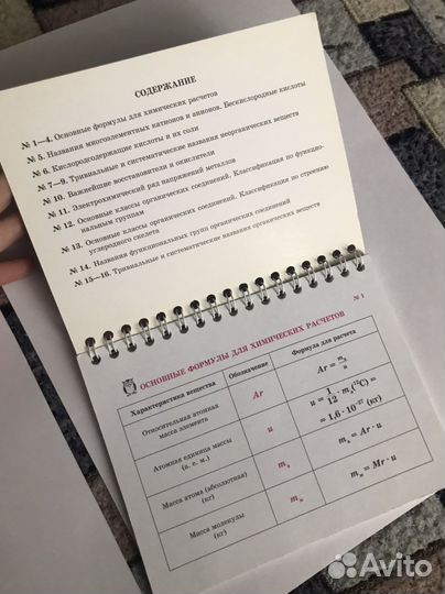 Сборник формул по химии