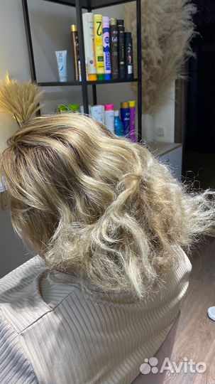 Кератиновое выпрямление волос ботокс полировка