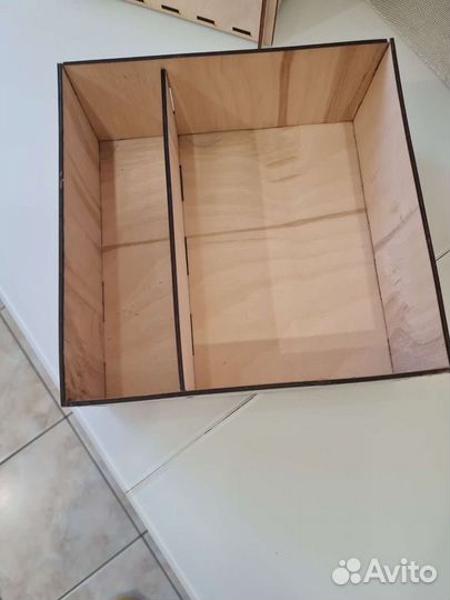 Коробка подарочная деревянная