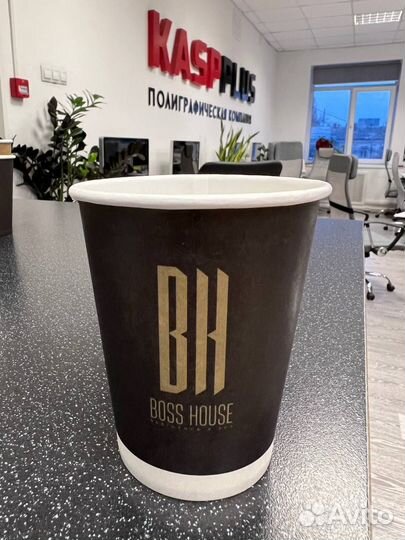 Печать на бумажных стаканчиках