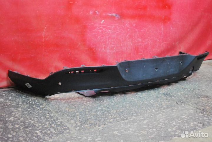 Юбка бампера задняя Mercedes Gle