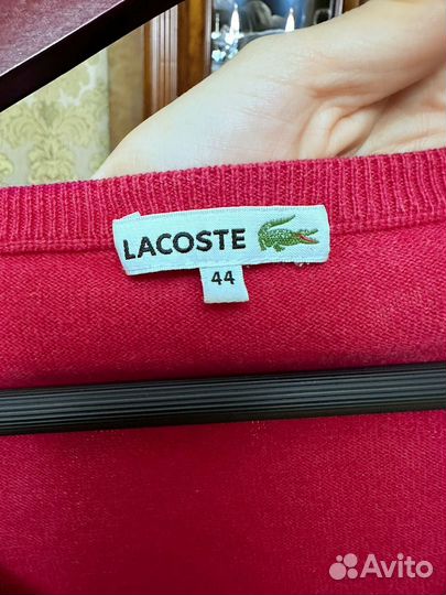 Свитер мужской lacoste с шерстью оригинал