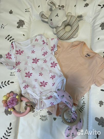 Боди для девочки 56 размера