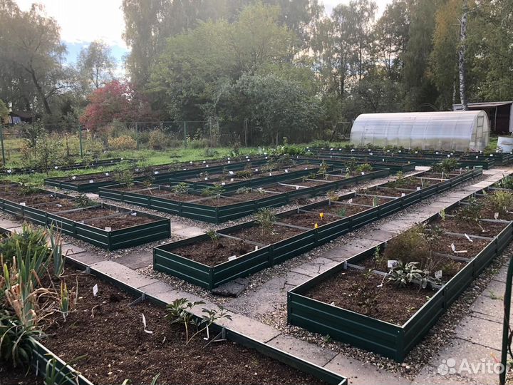 Грядки с полимерным покрытием