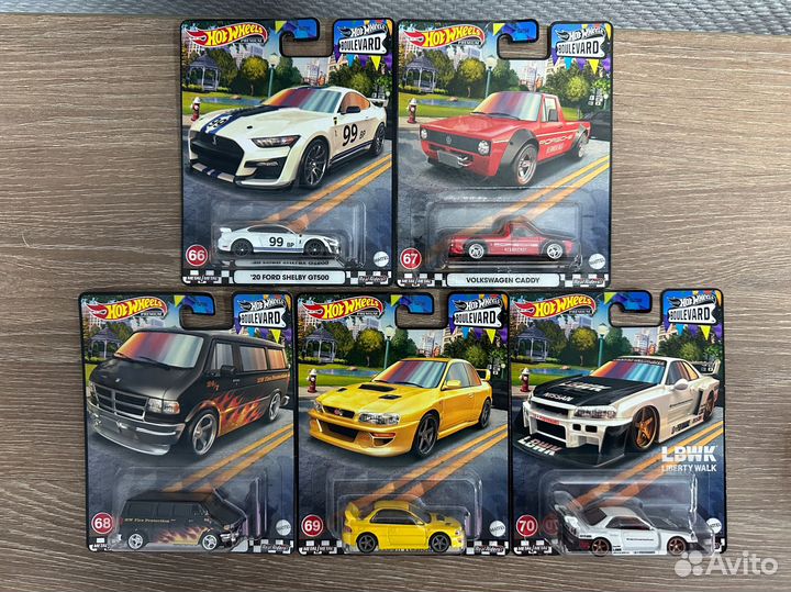 Hot wheels premium boulevard