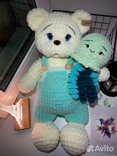 Вязаные игрушки ручной работы