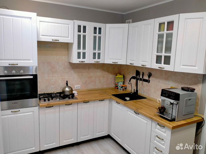 Кухня модульная новая белая
