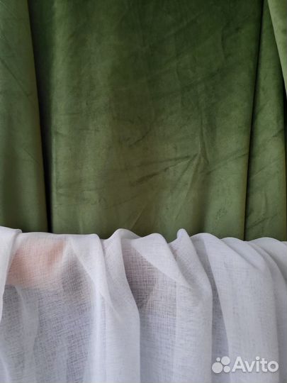 Ткань бархат для штор отрез