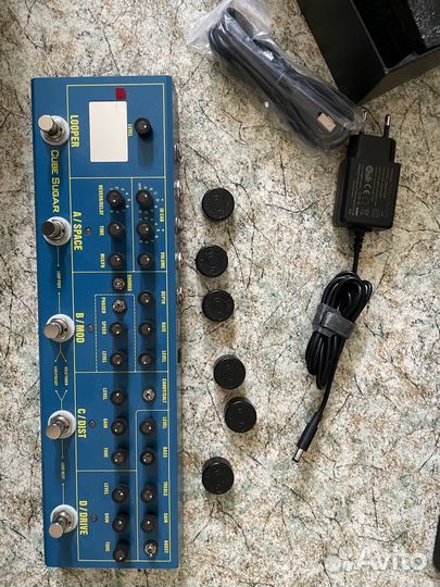 Педаль для гитары ammoon cube sugar