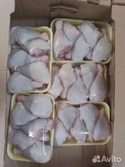 Бедро, голень, окорочка, грудка, крылья, шея